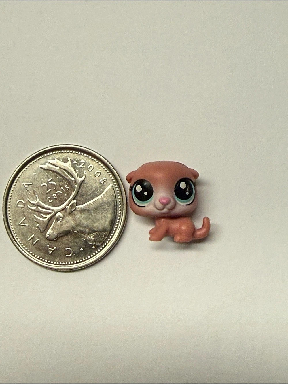 Littlest Pet Shop (Series 1) #1-139 Timber Otterbrook Brown Animal Figurine
